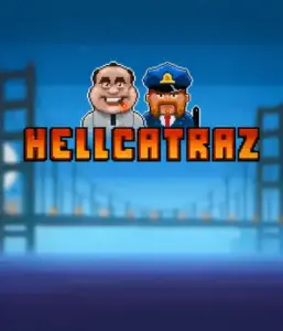 Увлекательный скриншот Hellcatraz от Relax Gaming, демонстрирующий живую визуализацию и уникальные механики игры. Исследуйте приключение вдохновленных Alcatraz игровых автоматов с иконками вроде ключей, охранников и заключенных.